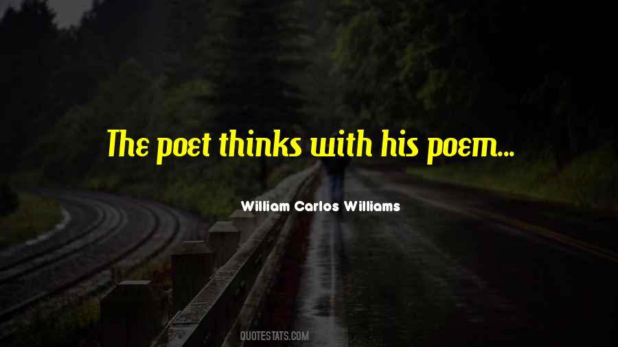 Quotes About William Carlos Williams #1002318