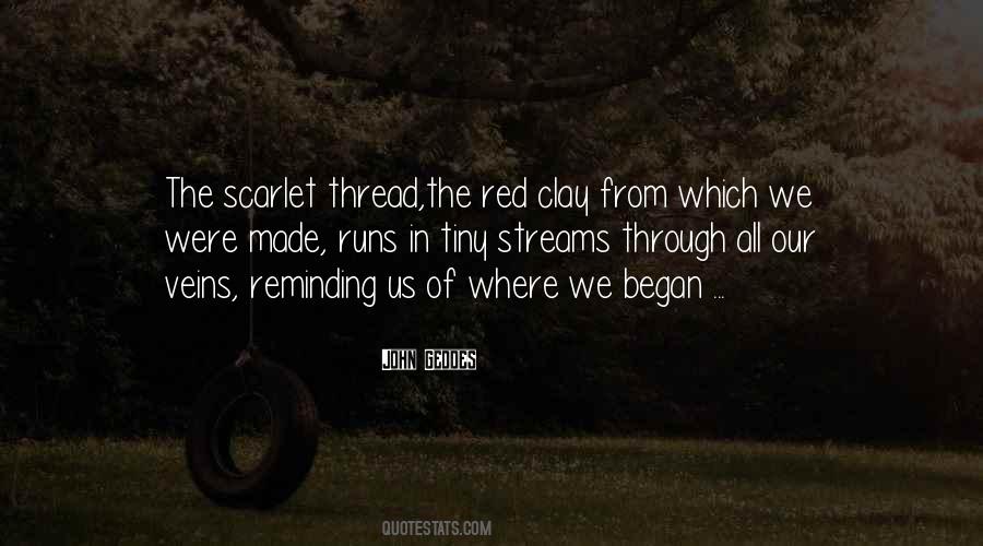 Scarlet Thread Quotes #1170596