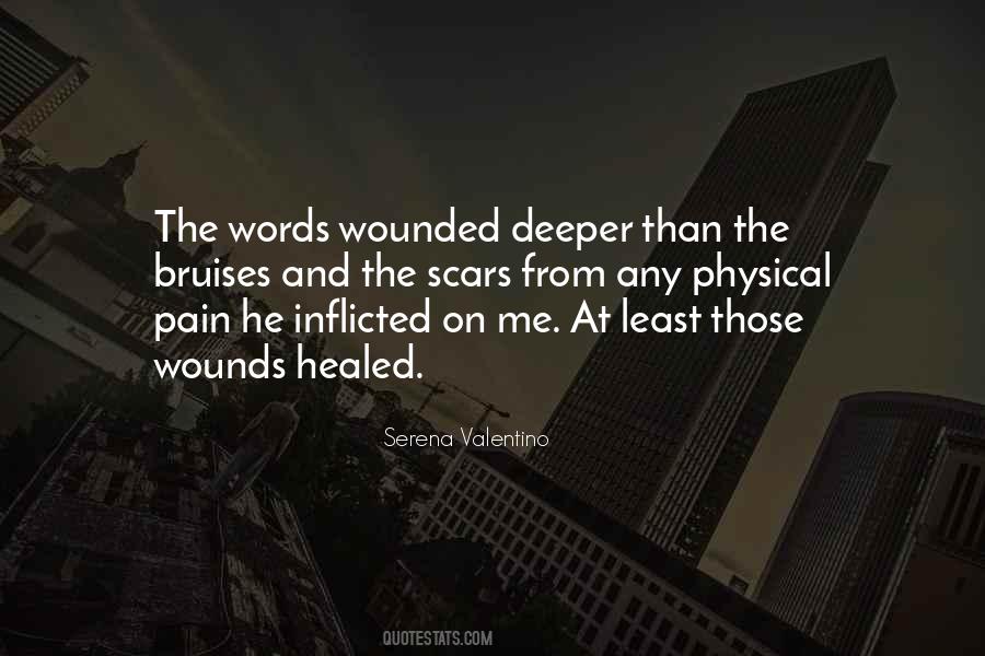 Scars And Wounds Quotes #327473
