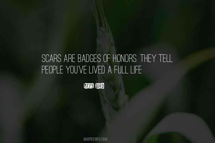 Scars From The Past Quotes #7347