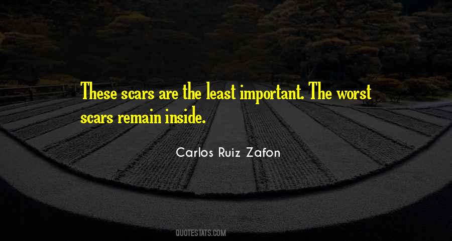 Scars Remain Quotes #1795450