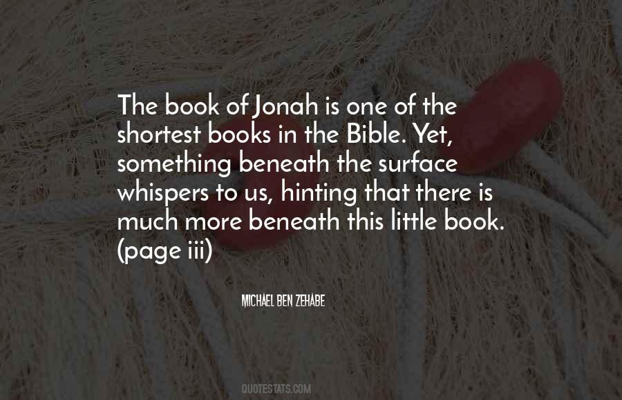 Quotes About Bible Jonah #17431