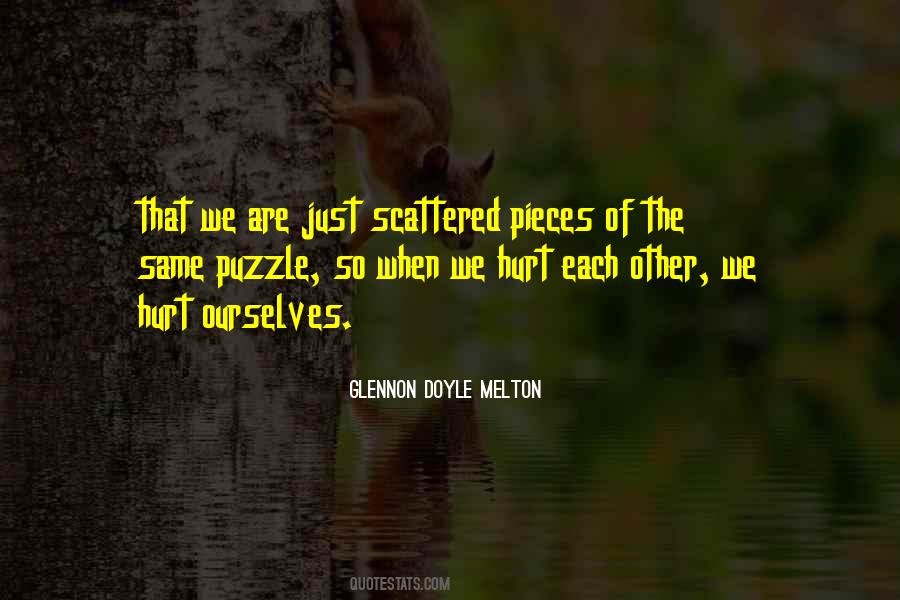 Scattered Pieces Quotes #1067441