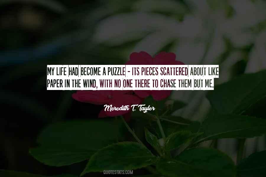Scattered Pieces Quotes #170488