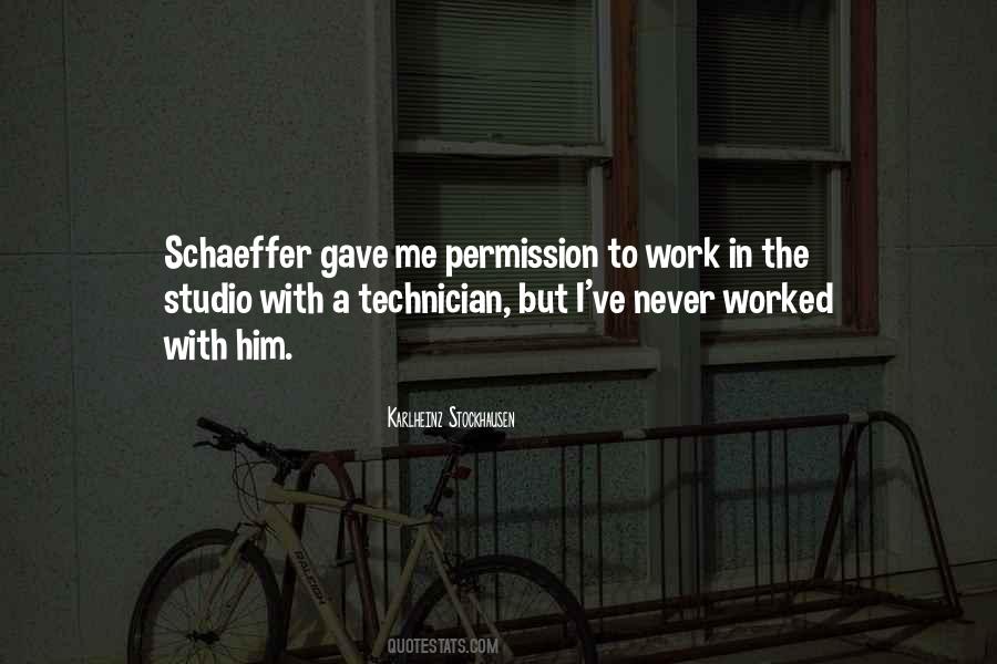 Schaeffer Quotes #1525427