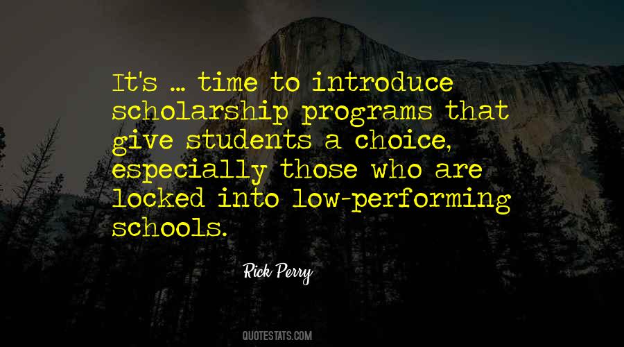 Scholarship Programs Quotes #1396905