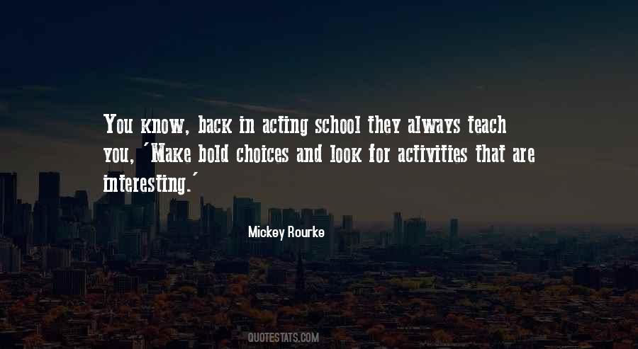 School Activities Quotes #535400