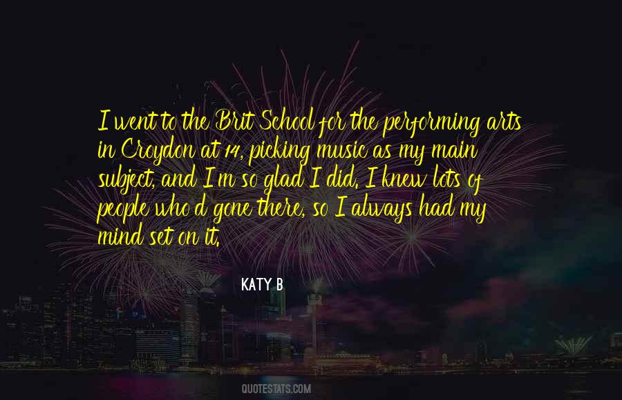 School Arts Quotes #1006186