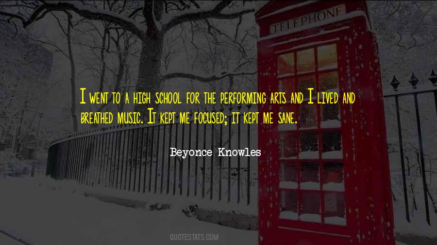 School Arts Quotes #1311638