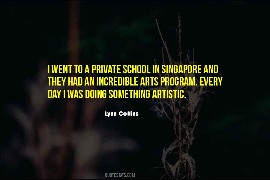 School Arts Quotes #975912