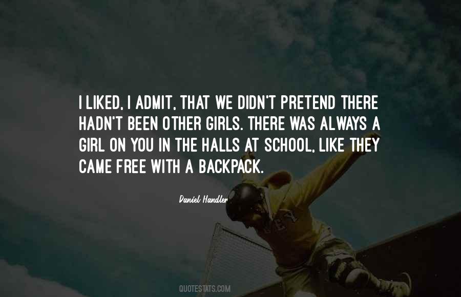 School Backpack Quotes #650877