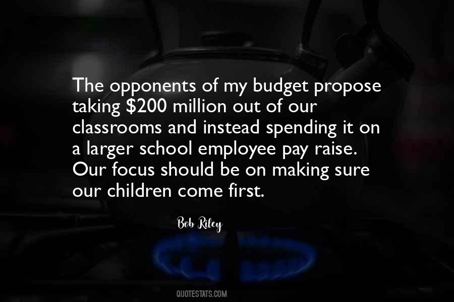 School Budget Quotes #1599495