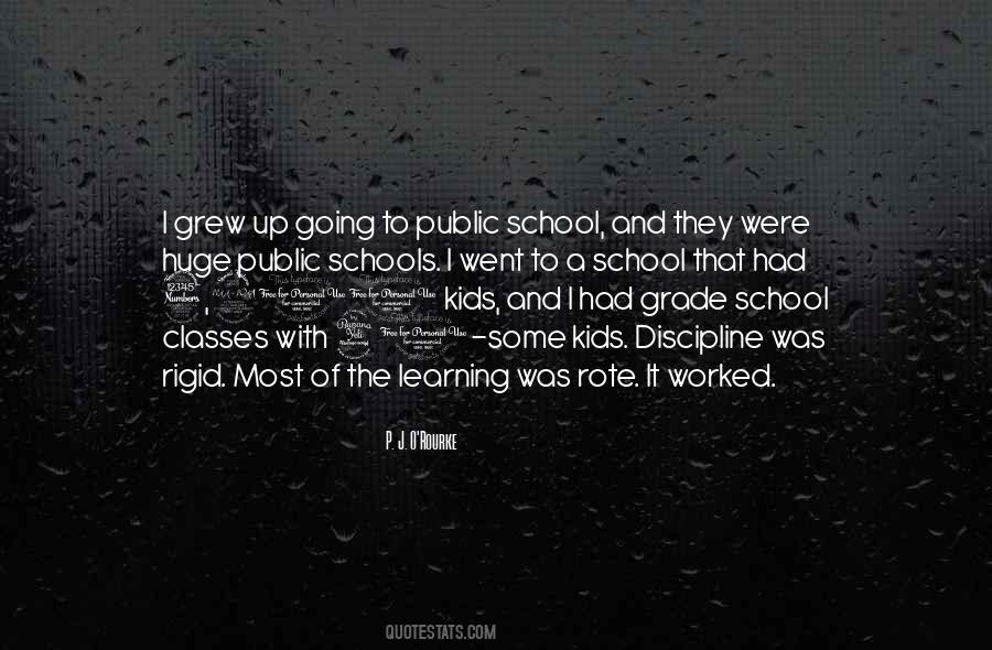 School Classes Quotes #1574295