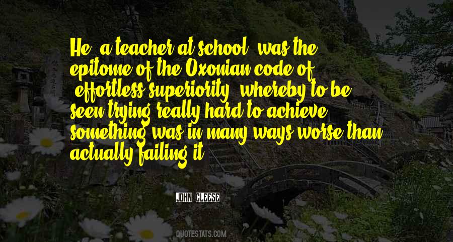 School Failing Quotes #1858984