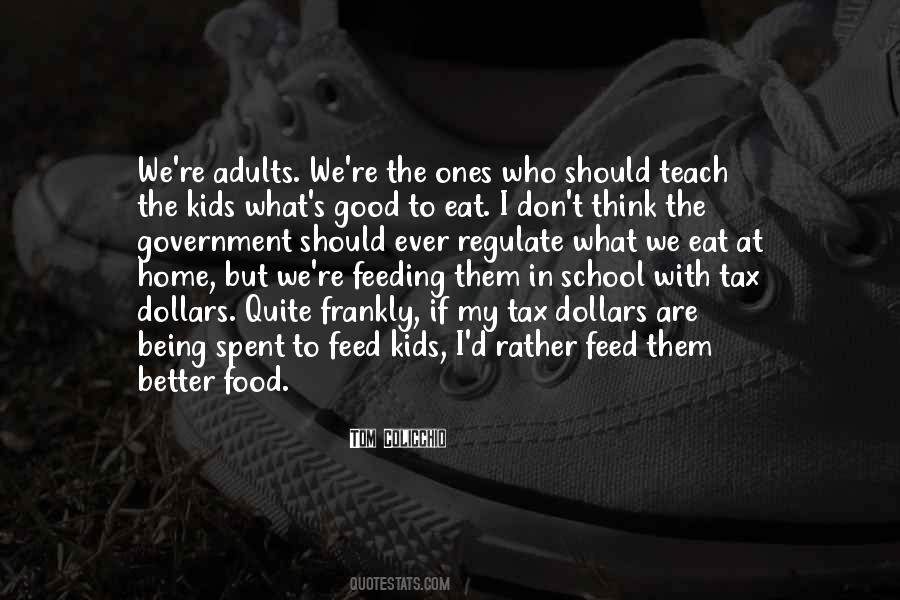 School Feeding Quotes #1479787