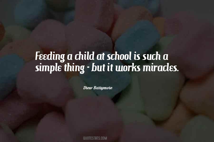 School Feeding Quotes #1864687