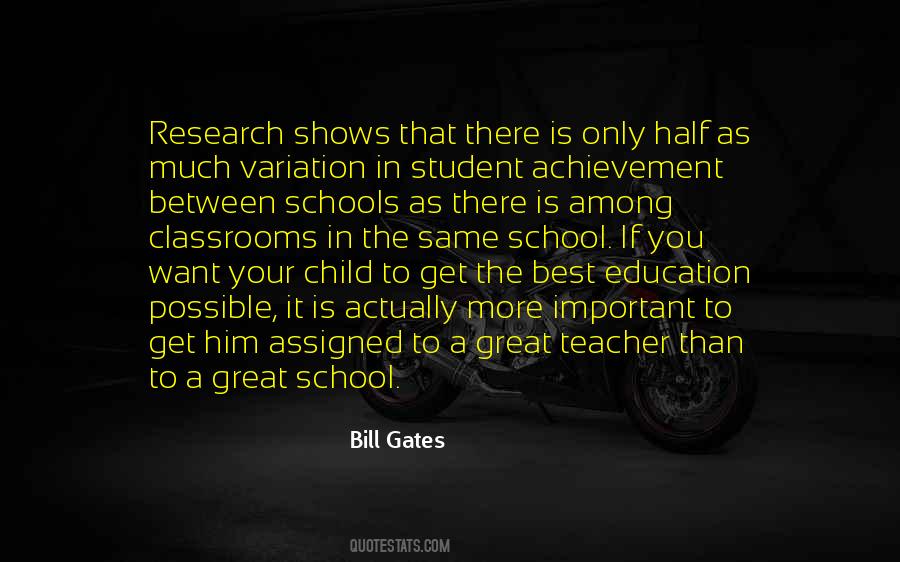 School Is Important Quotes #1267909