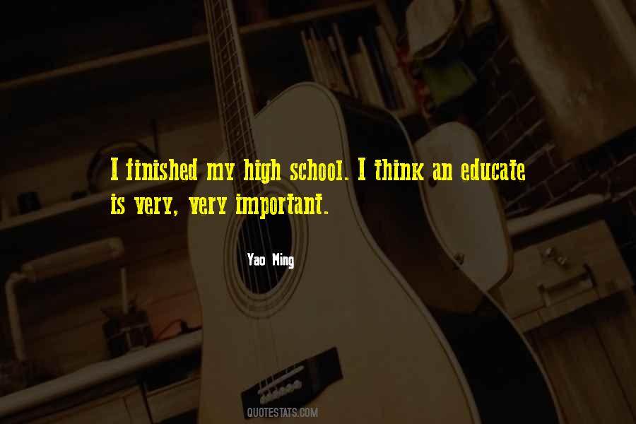 School Is Important Quotes #1658573