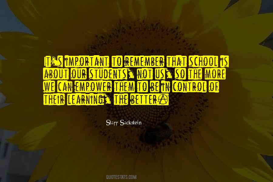 School Is Important Quotes #672317