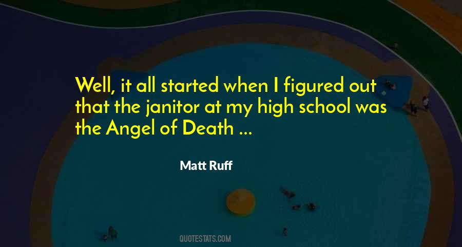 School Janitor Quotes #1147299