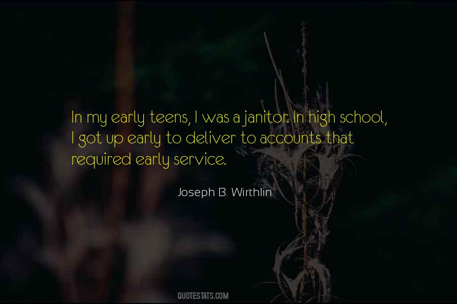 School Janitor Quotes #721625