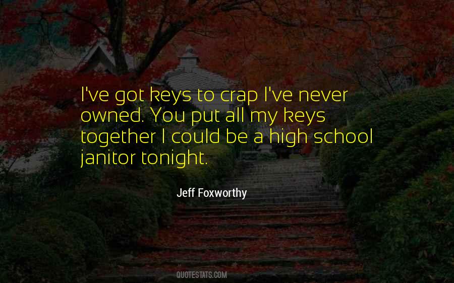 School Janitor Quotes #915547