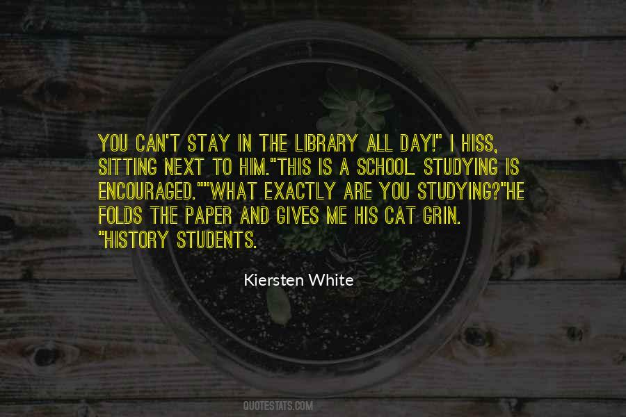 School Library Quotes #1406128