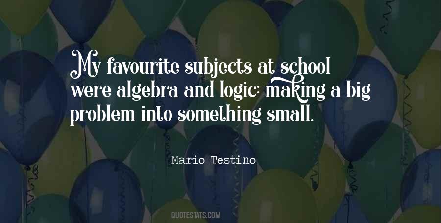 School Subjects Quotes #475469