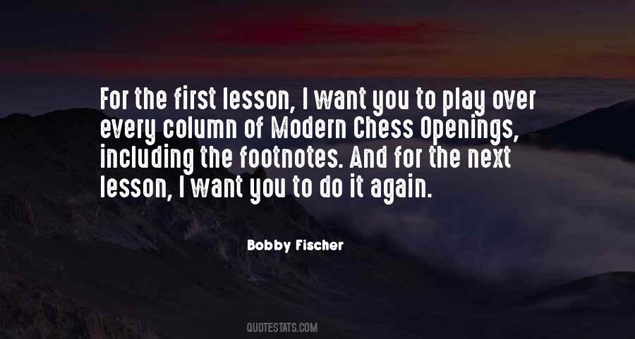 Quotes About Bobby Fischer #1114506