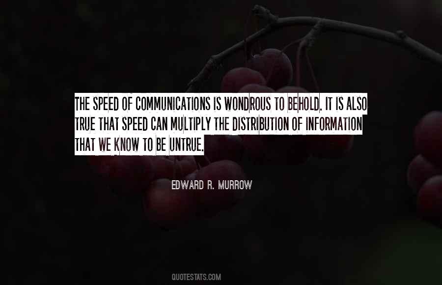 Quotes About Edward R Murrow #571855