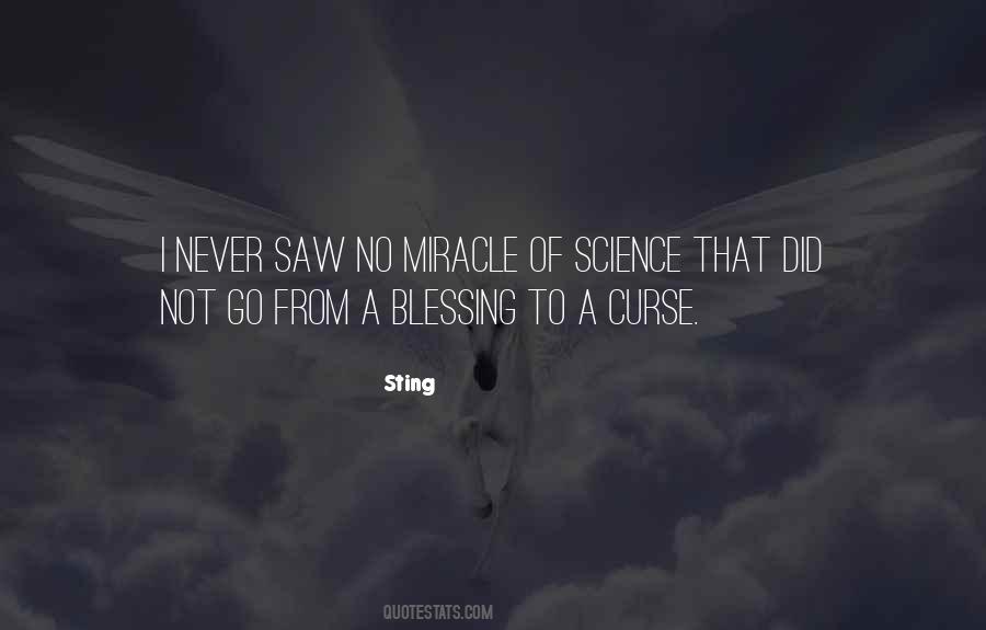 Top 13 Science A Blessing Or Curse Quotes: Famous Quotes & Sayings About Science A Blessing Or Curse