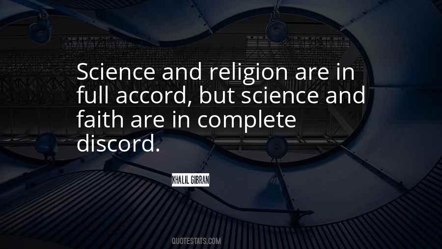 Science And Faith Quotes #1242236