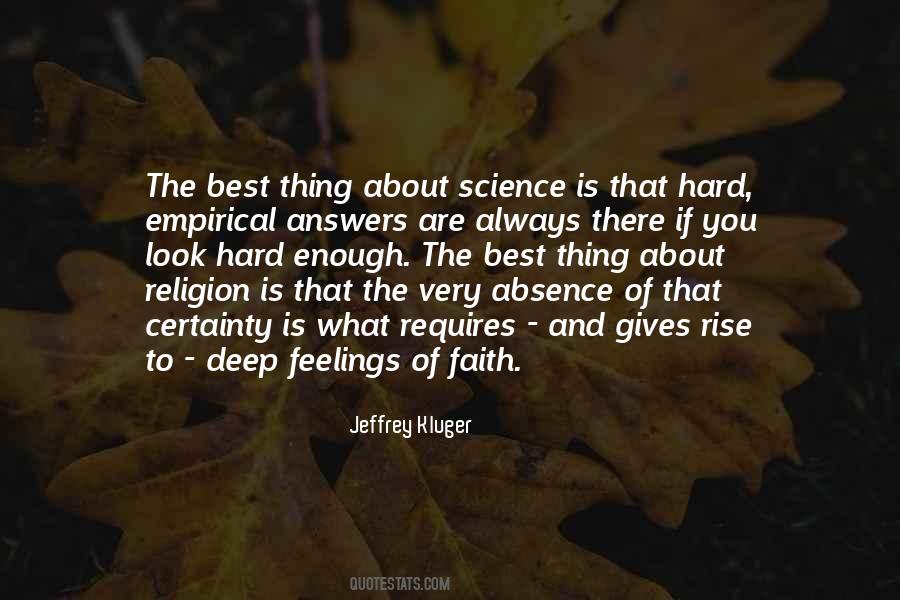 Science And Faith Quotes #310764