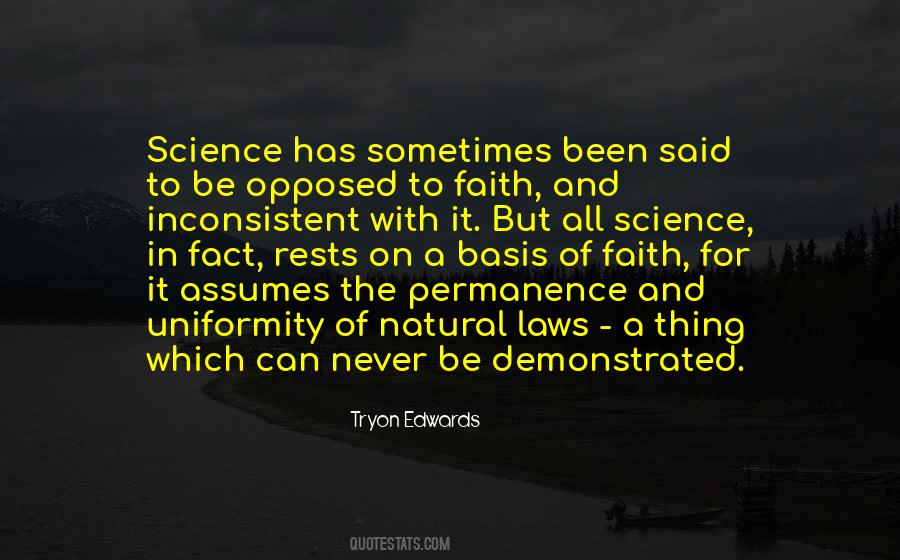 Science And Faith Quotes #359495