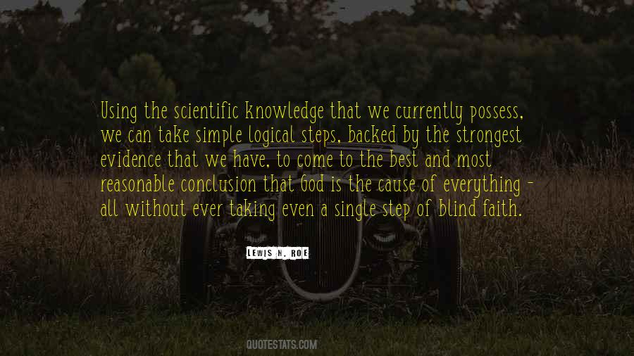 Science And Faith Quotes #410417