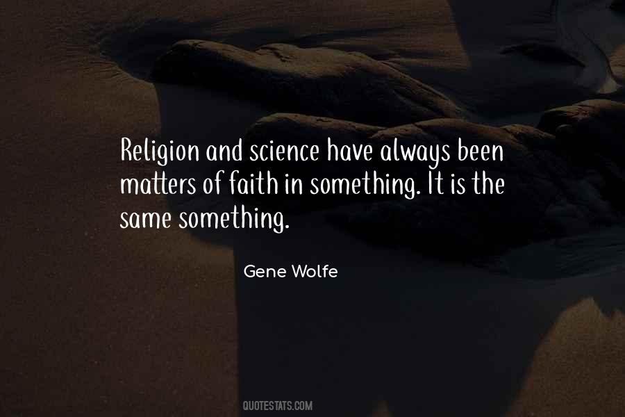 Science And Faith Quotes #593464