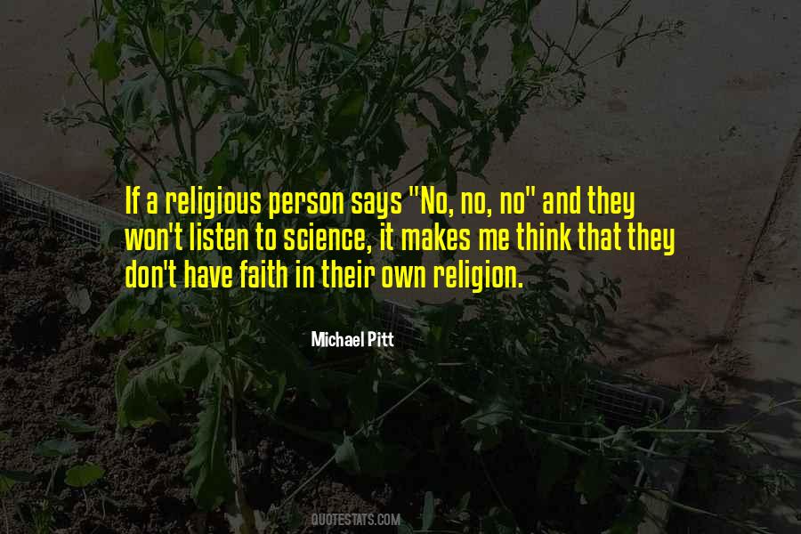 Science And Faith Quotes #673475