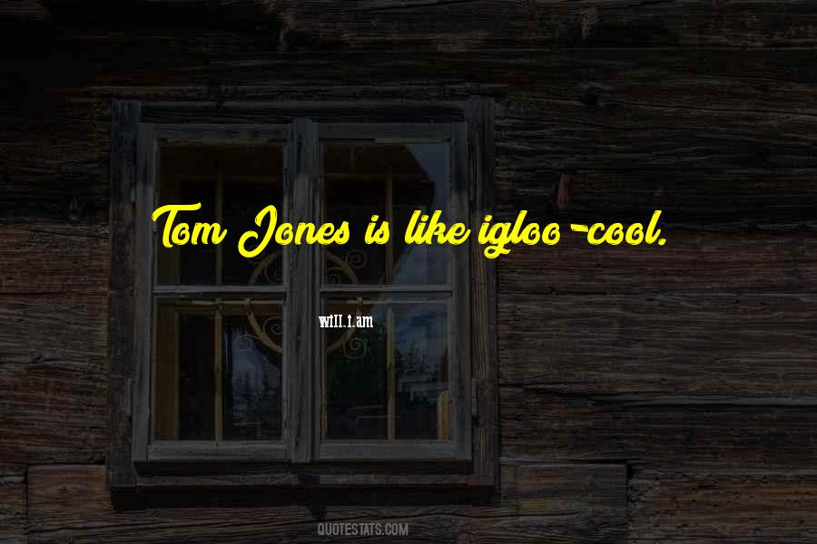 Quotes About Tom Jones #680011