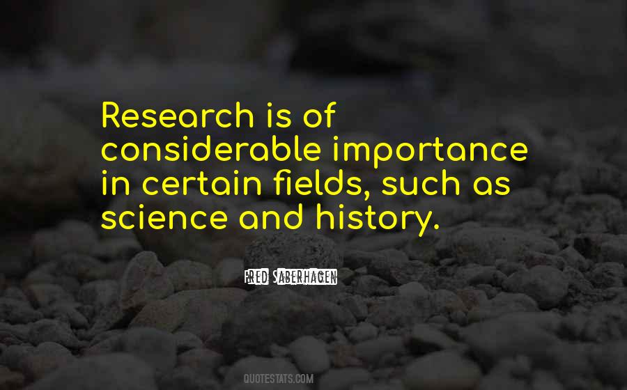 Science And Research Quotes #536977