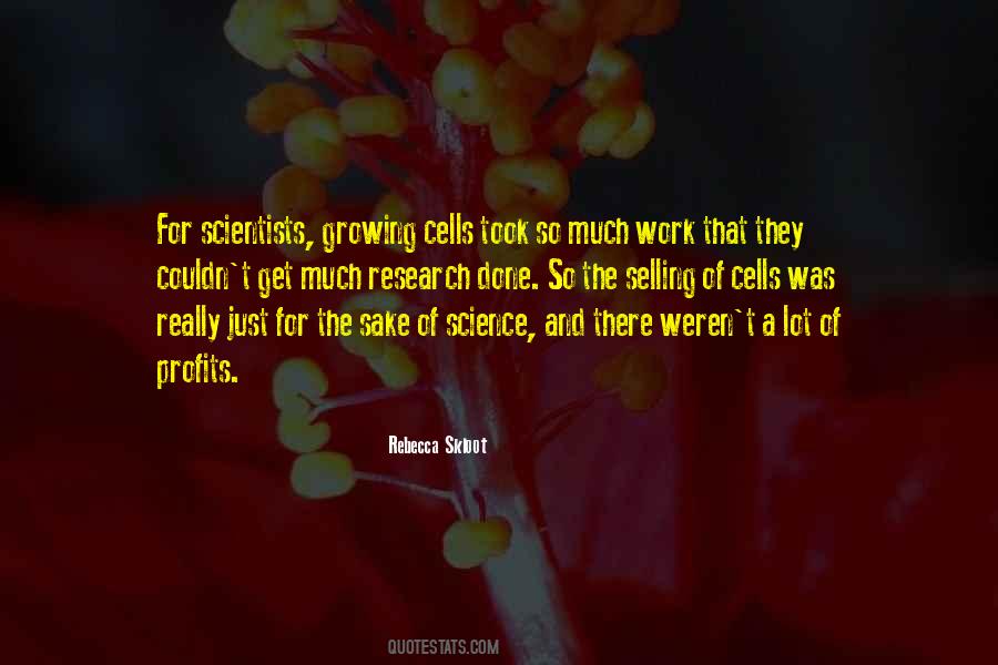 Science And Research Quotes #54241