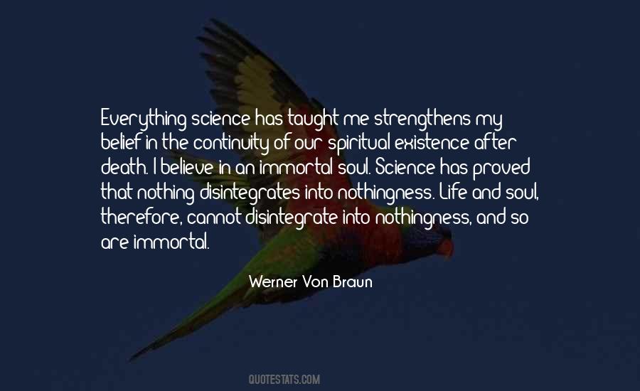 Science And Spirit Quotes #107482