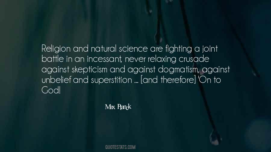 Science And Superstition Quotes #1543819