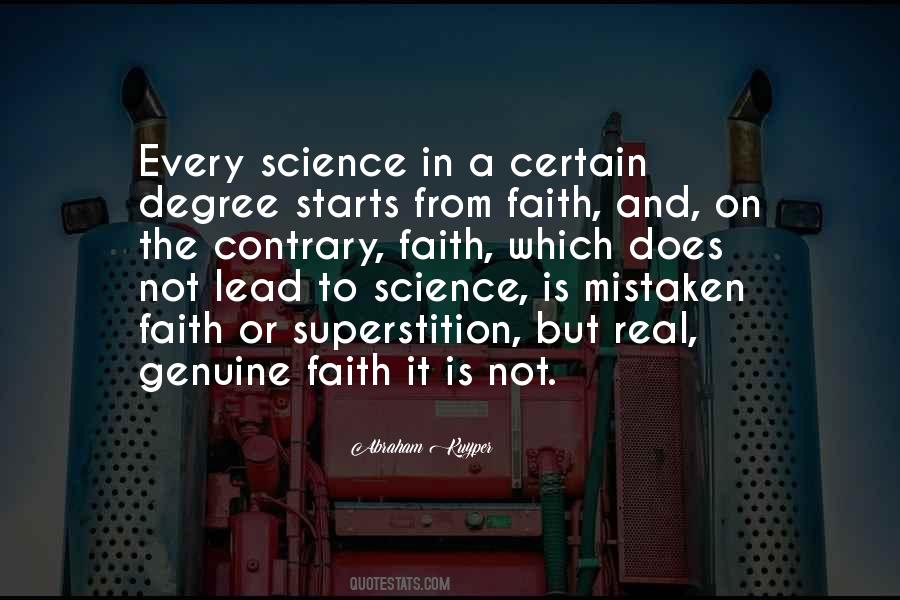Science And Superstition Quotes #1647497