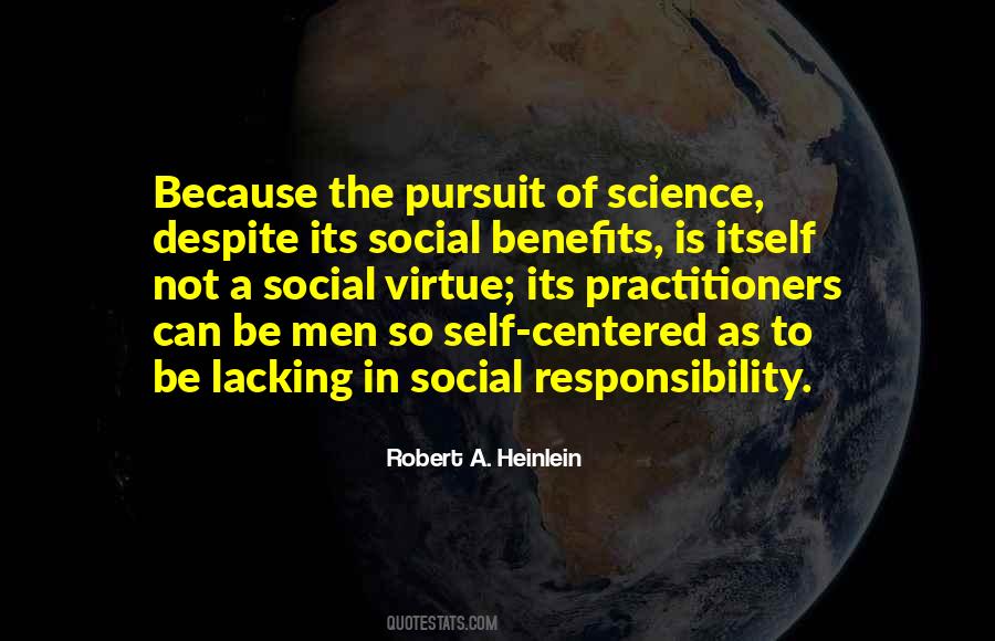 Science Benefits Quotes #516040