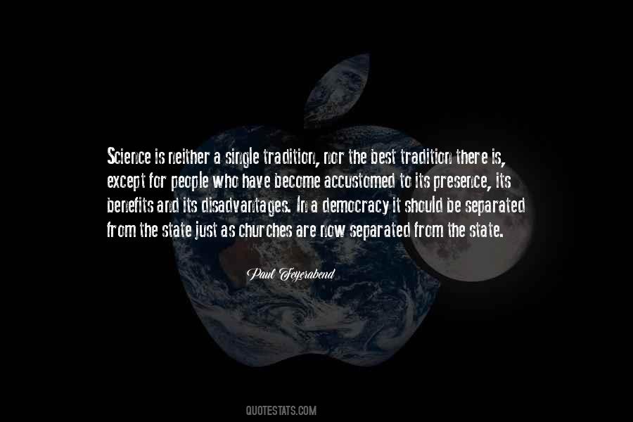Science Benefits Quotes #665219