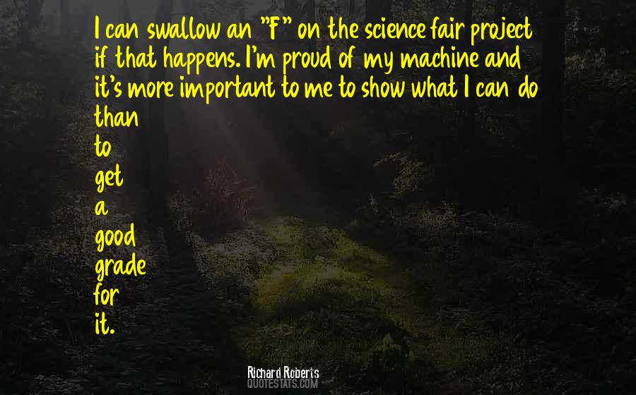 Science Fair Quotes #925537