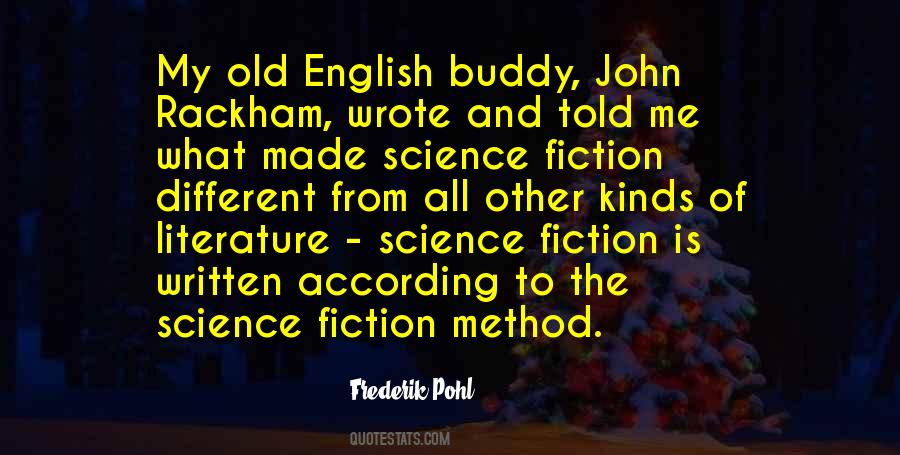 Science Fiction Literature Quotes #290071
