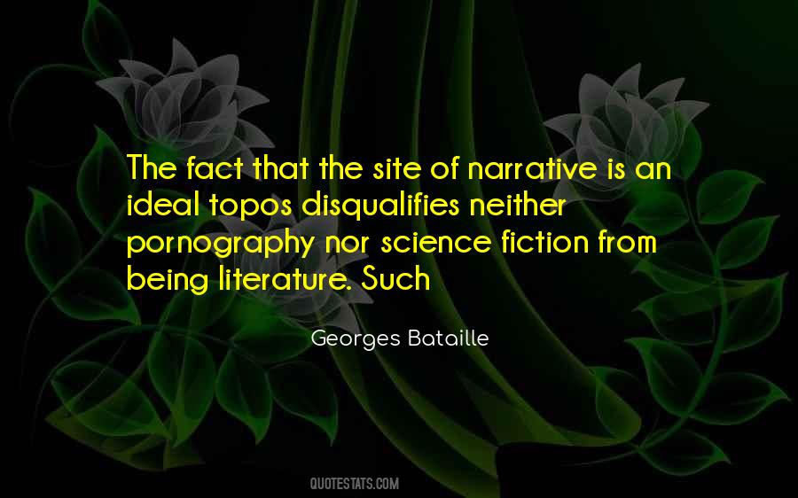 Science Fiction Literature Quotes #621293
