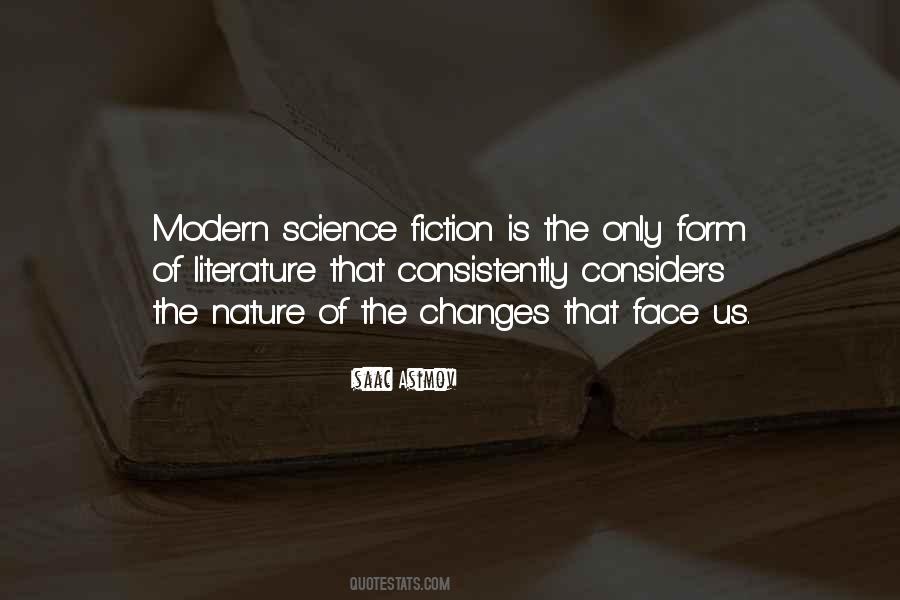 Science Fiction Literature Quotes #798404