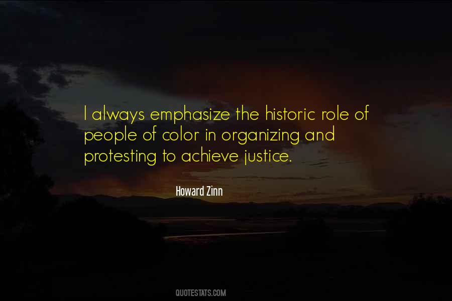 Quotes About Howard Zinn #126111